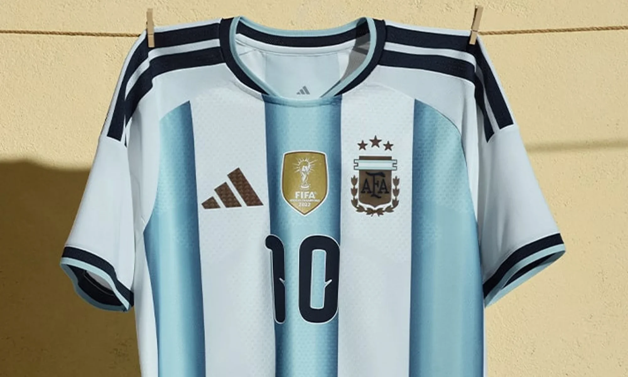 Argentina presenta su camiseta local del Mundial 2026, un homenaje a las campeonas del mundo