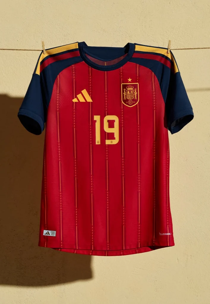 La camiseta de España para el Mundial 2026 mezcla los años 90 con el aire de los 2000