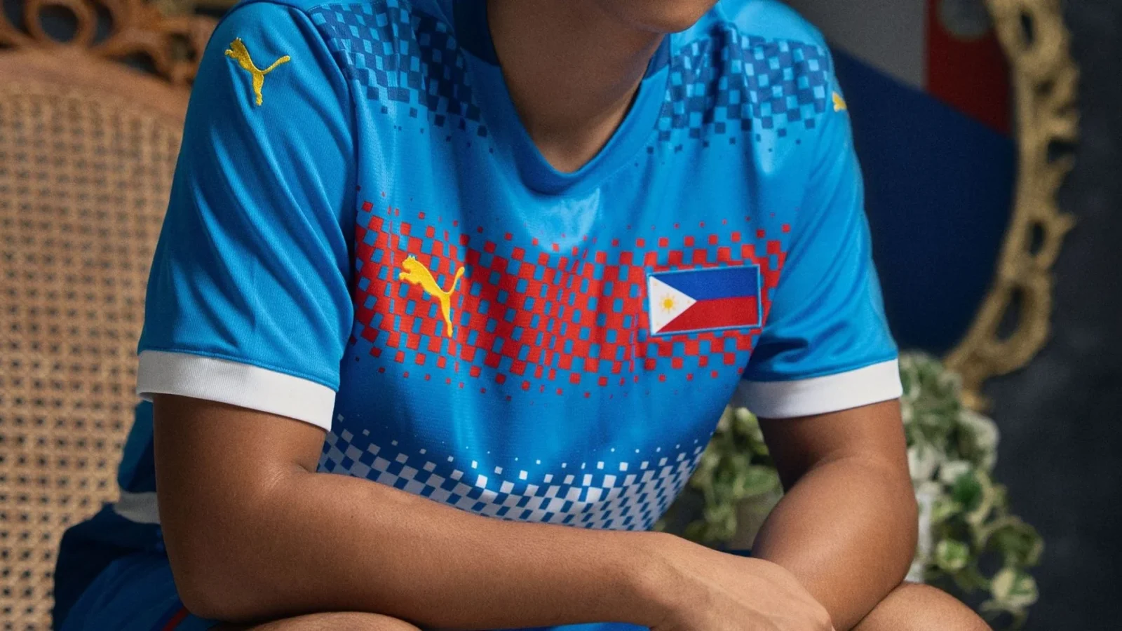 Filipinas presenta con PUMA sus camisetas 2026-2027: azul cielo, blanco y rosa