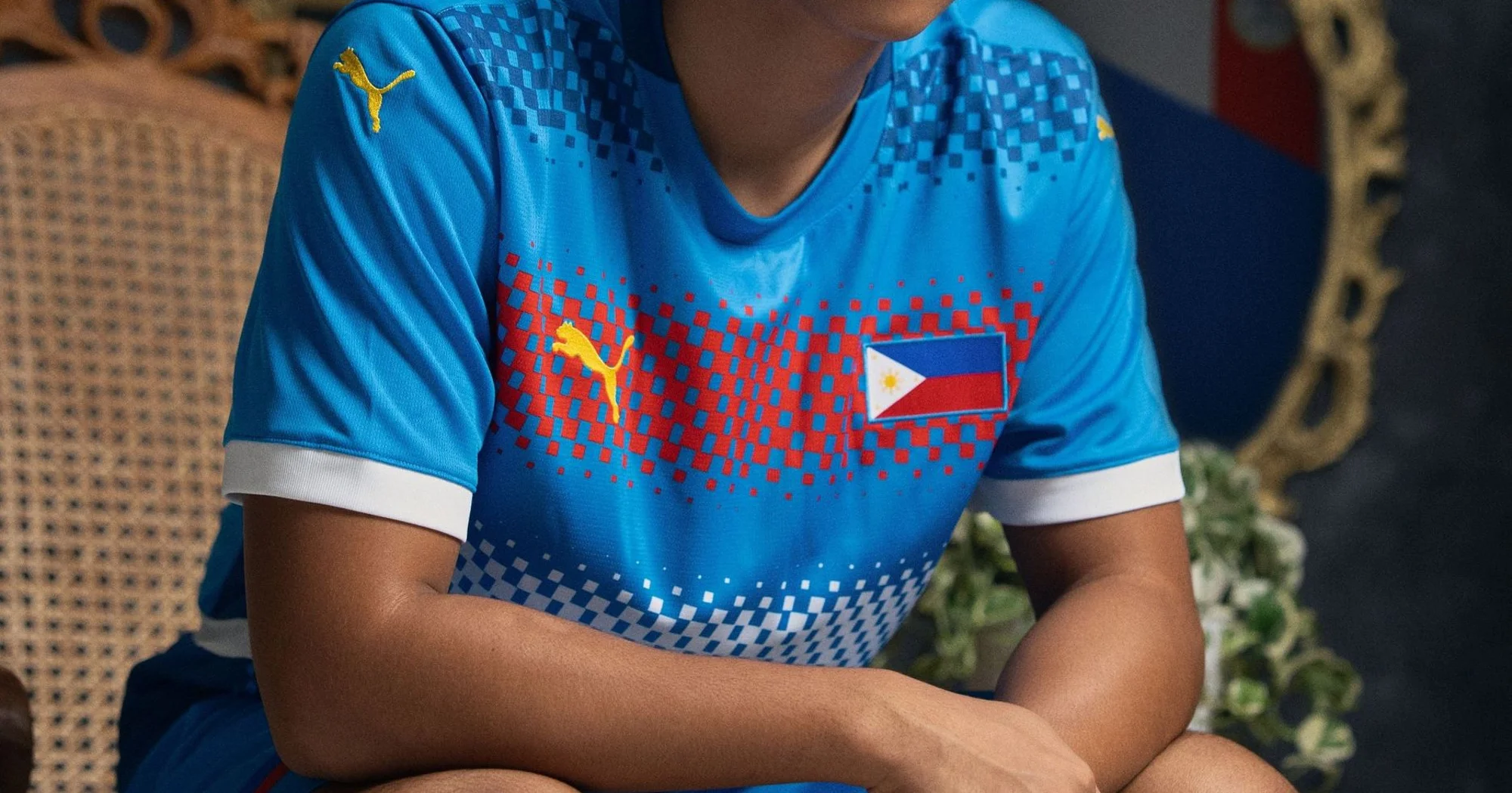 Filipinas presenta con PUMA sus camisetas 2026-2027: azul cielo, blanco y rosa