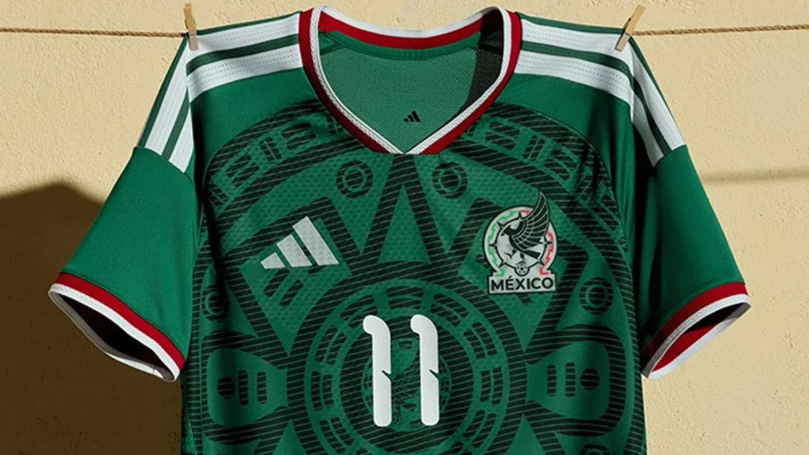 México presenta su camiseta local del Mundial 2026, inspirada en la de 1998