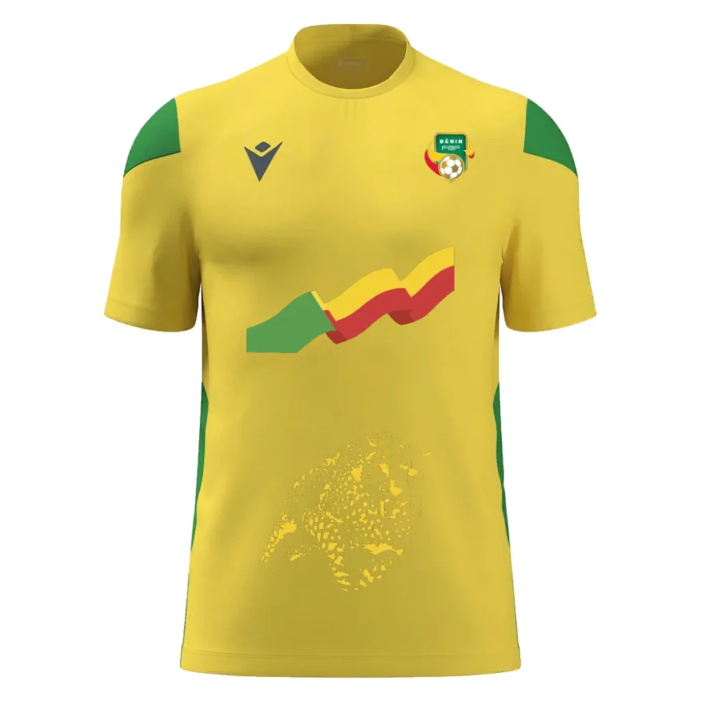 Benín presenta sus camisetas 2026-2027 con el leopardo como emblema
