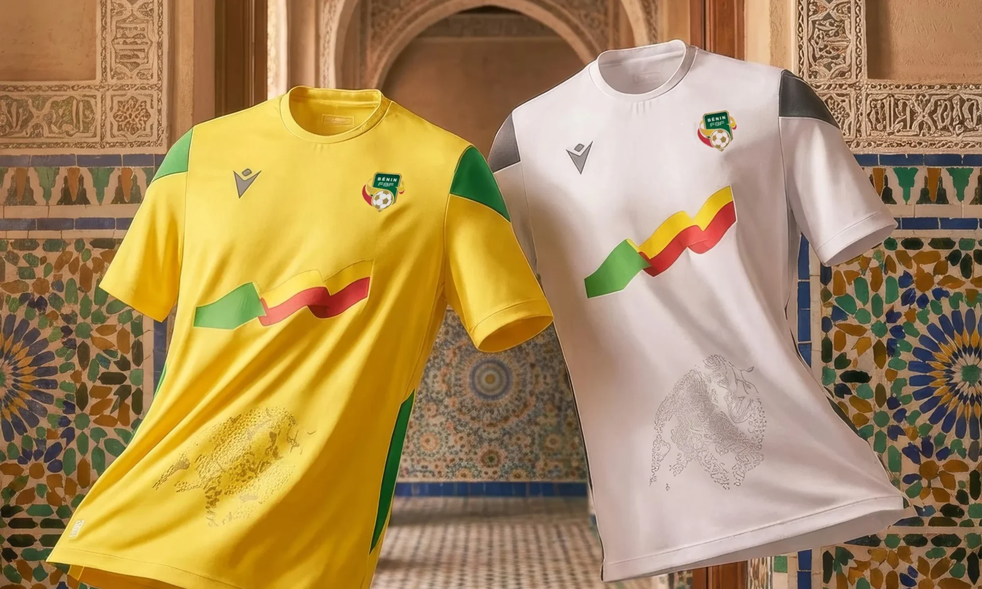 Benín presenta sus camisetas 2026-2027 con el leopardo como emblema