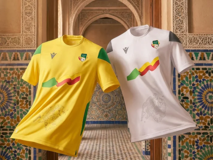 Benín presenta sus camisetas 2026-2027 con el leopardo como emblema