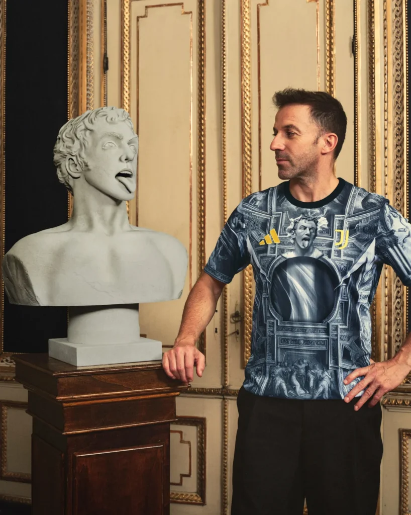La Juventus rinde homenaje a Del Piero con una camiseta de calentamiento y una colección adidas Originals