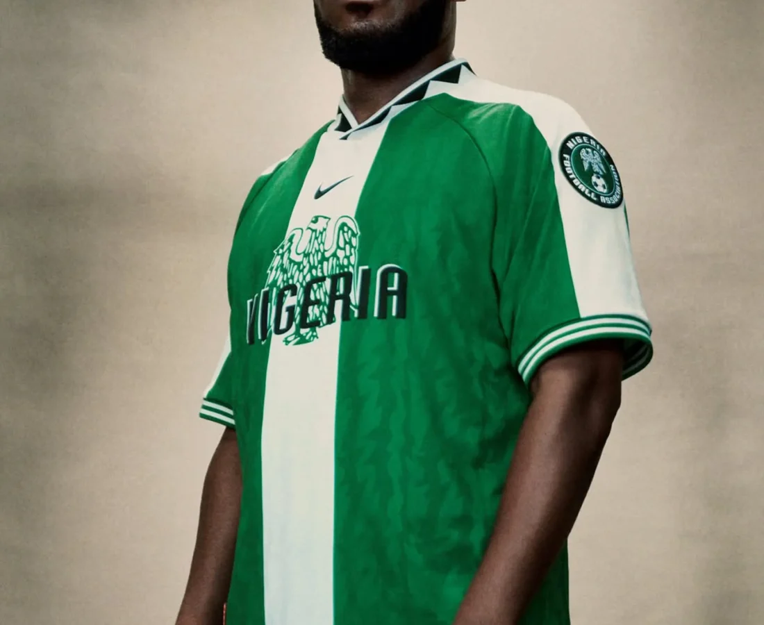 Nike recupera la camiseta de Nigeria de 1996 en una reedición