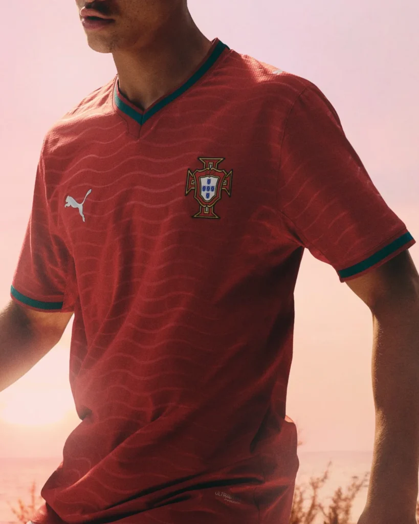 Portugal presenta su camiseta titular para el Mundial 2026: un homenaje al océano y al ADN portugués