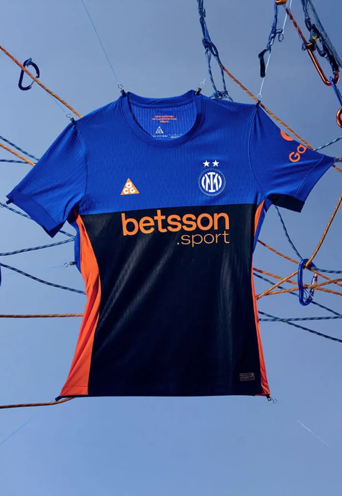 El Inter de Milán se va de aventura con su cuarta camiseta 2025-2026 de Nike ACG
