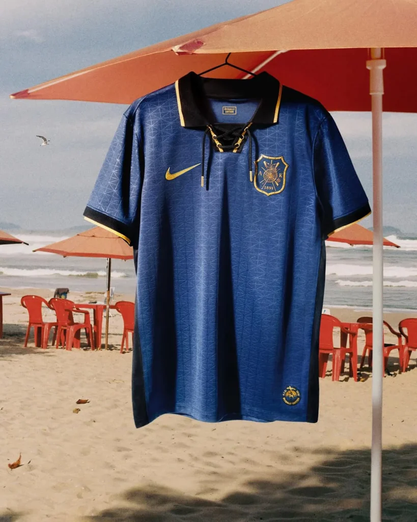 El AIK viaja a 1891 con su camiseta de copa 2026 y un cuello de cordones