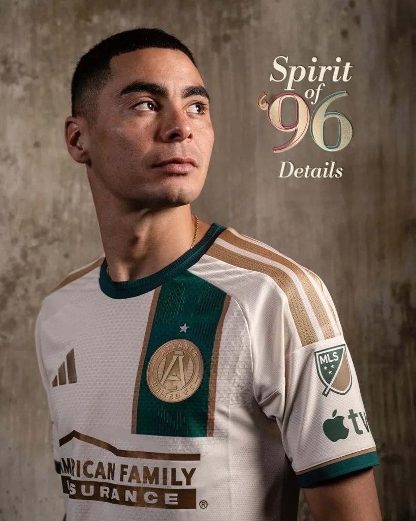 El Atlanta United celebra los Juegos Olímpicos de 1996 con su camiseta visitante 2026-2027