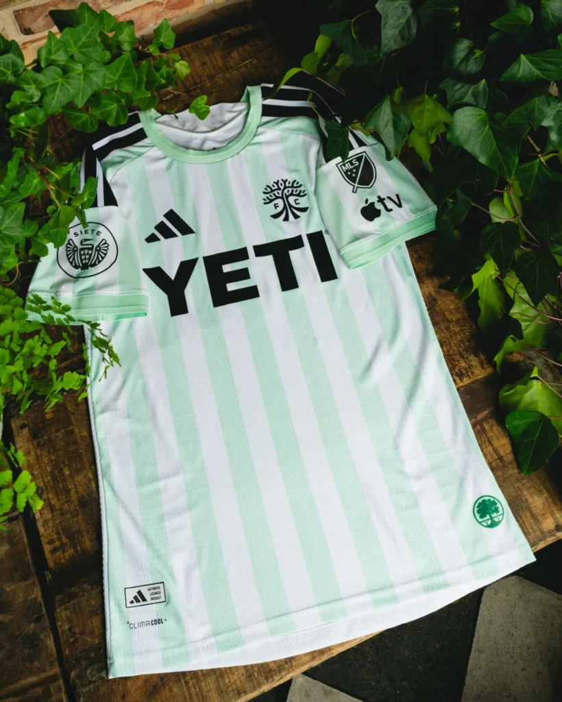 El Austin FC presenta su camiseta visitante 2026-2027 como homenaje a la naturaleza