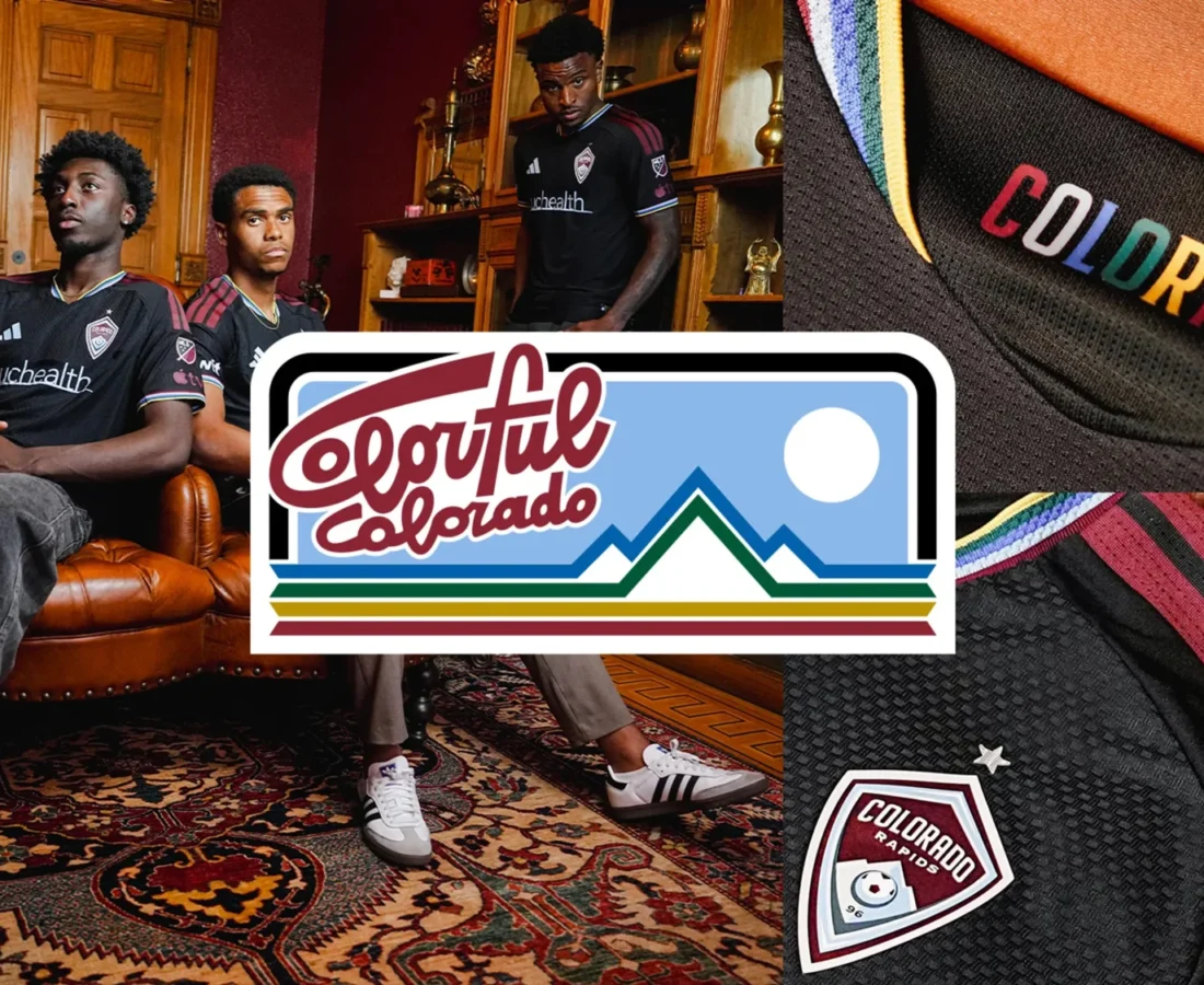 El Colorado Rapids celebra sus 30 años con una camiseta titular que pinta todo el estado