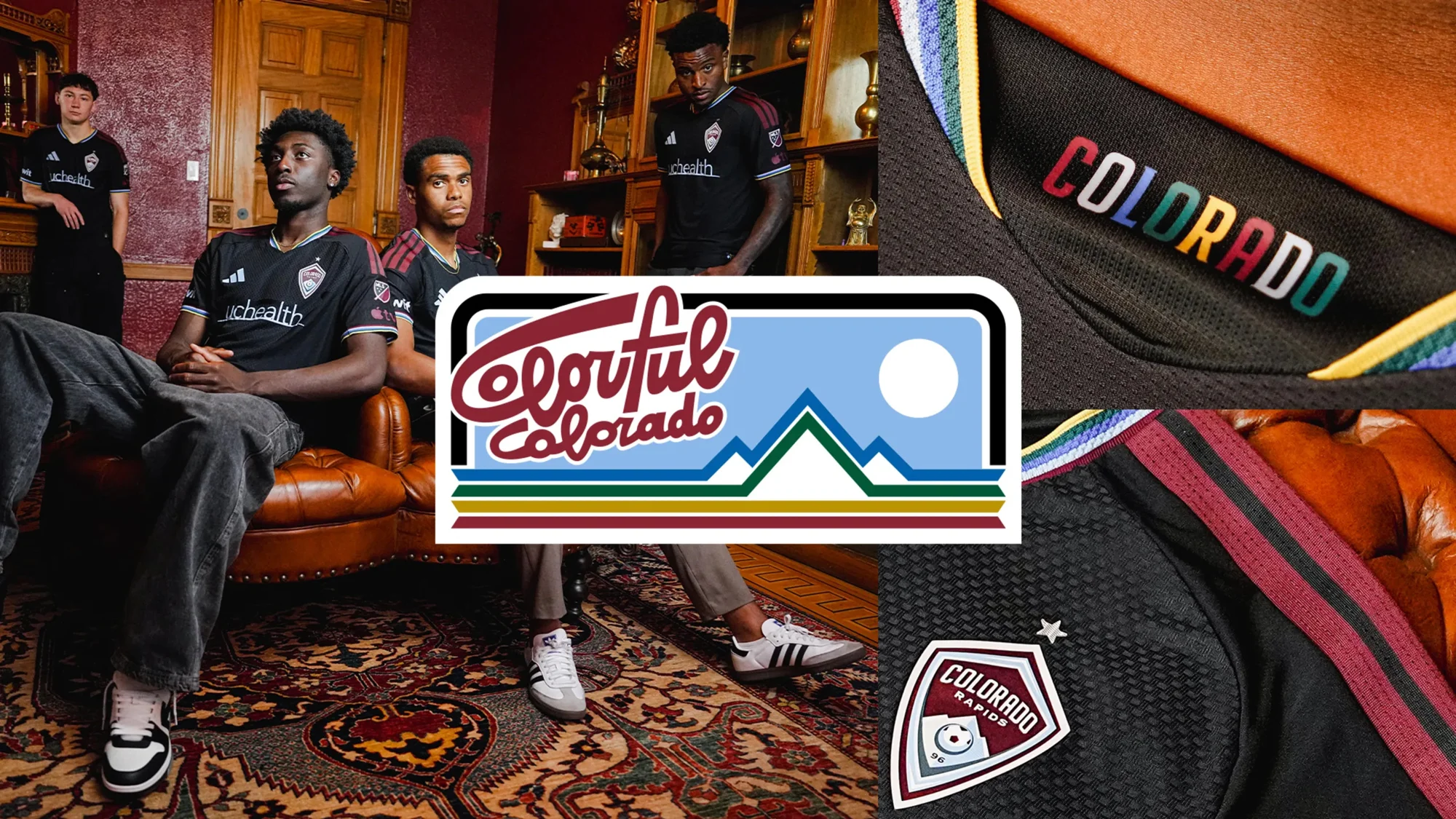 El Colorado Rapids celebra sus 30 años con una camiseta titular que pinta todo el estado