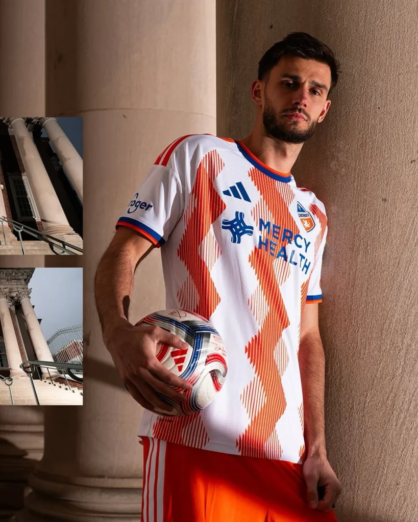 El FC Cincinnati lleva las siete colinas de la ciudad a su camiseta visitante 2026-2027