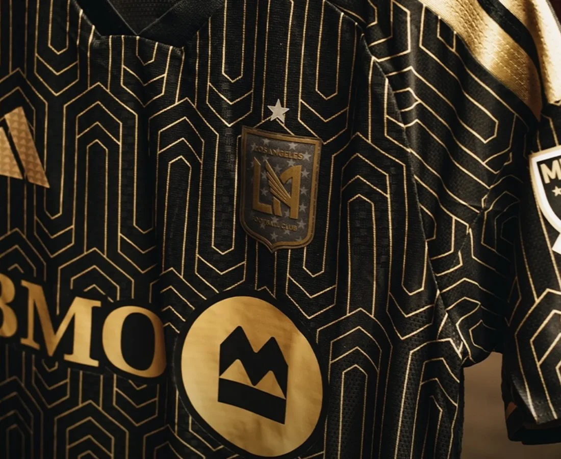 El Los Angeles FC presenta su camiseta local 2026-2027 de estilo Art Déco
