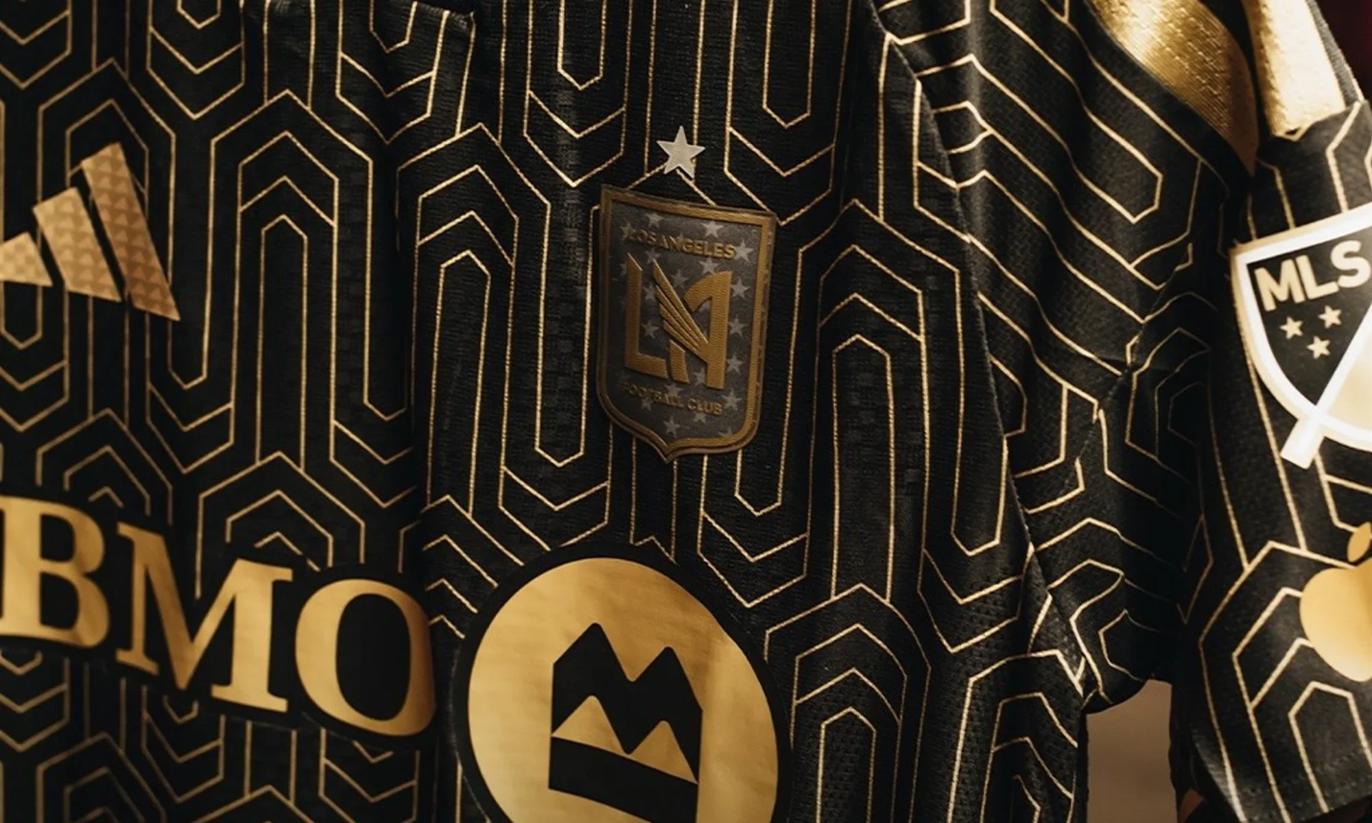 El Los Angeles FC presenta su camiseta local 2026-2027 de estilo Art Déco
