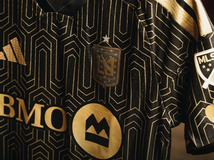 El Los Angeles FC presenta su camiseta local 2026-2027 de estilo Art Déco