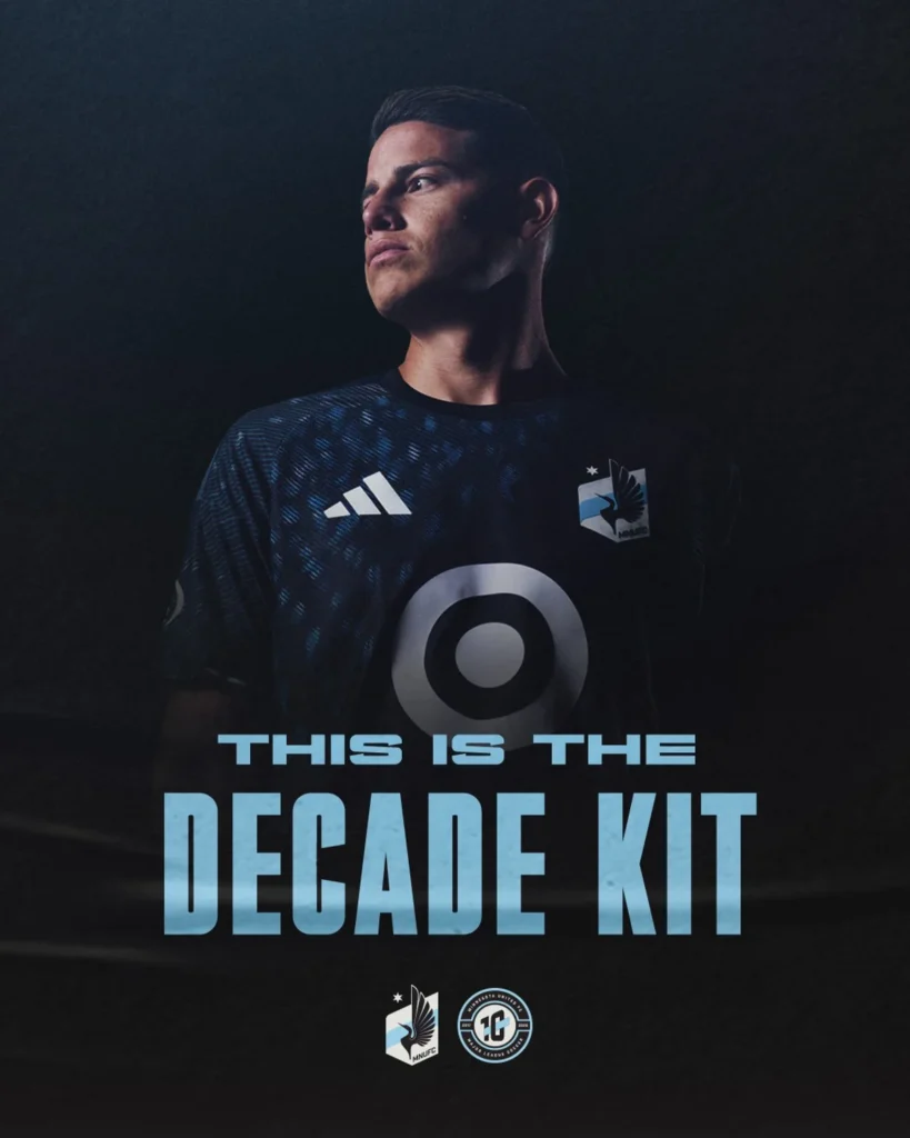 El Minnesota United celebra sus diez años en la MLS con una camiseta local llena de guiños