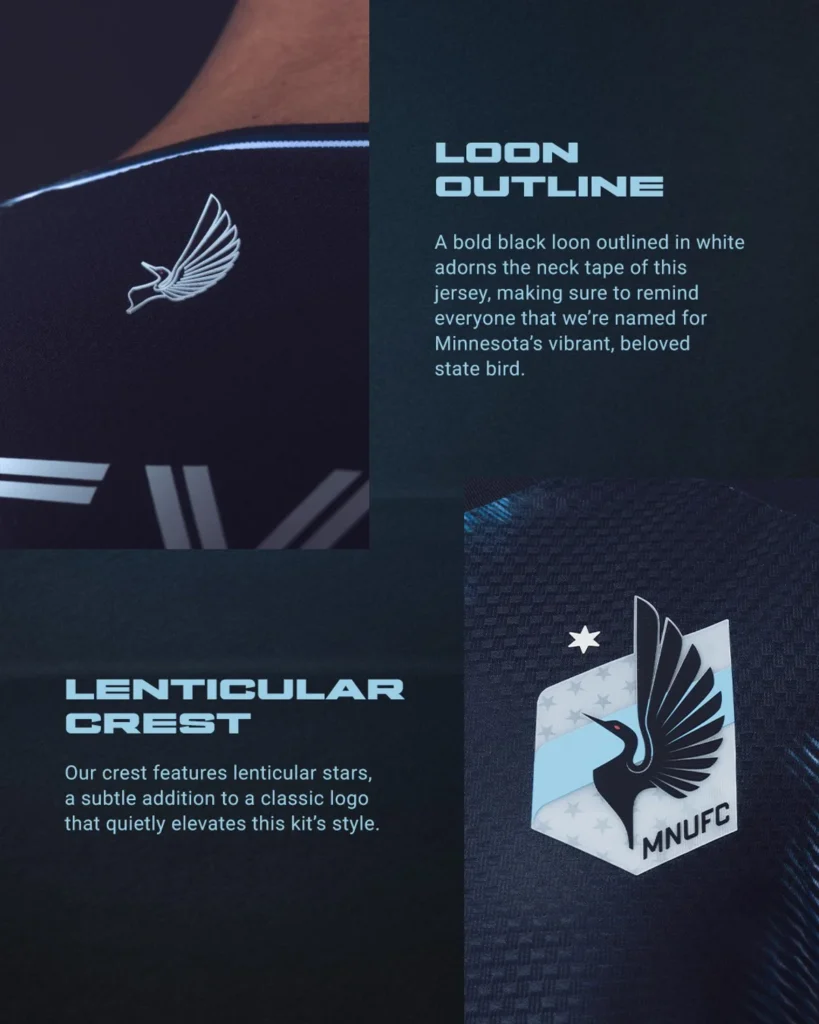 El Minnesota United celebra sus diez años en la MLS con una camiseta local llena de guiños