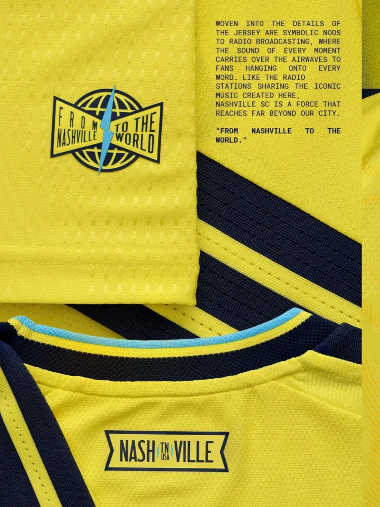 El Nashville SC convierte el ruido de su afición en la camiseta titular 2026-2027