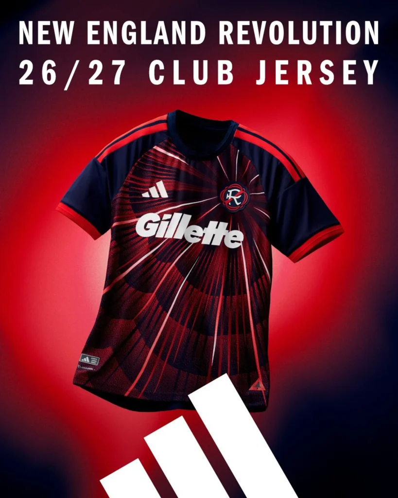El New England Revolution celebra los 250 años de la independencia con su camiseta local