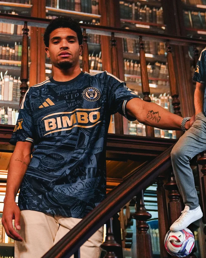 El Philadelphia Union lleva 1776 y la Declaración de Independencia a su camiseta titular