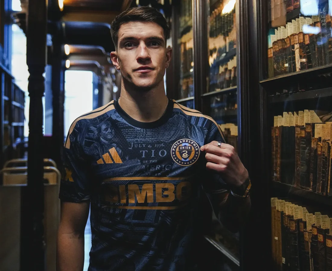 El Philadelphia Union lleva 1776 y la Declaración de Independencia a su camiseta titular
