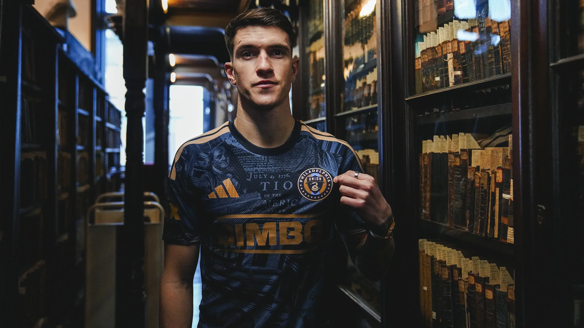 El Philadelphia Union lleva 1776 y la Declaración de Independencia a su camiseta titular