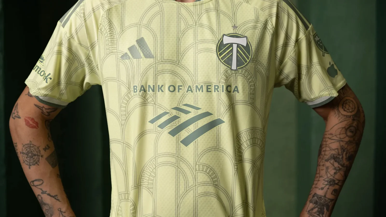 El Portland Timbers celebra el siglo de su estadio con la camiseta visitante 2026-2027