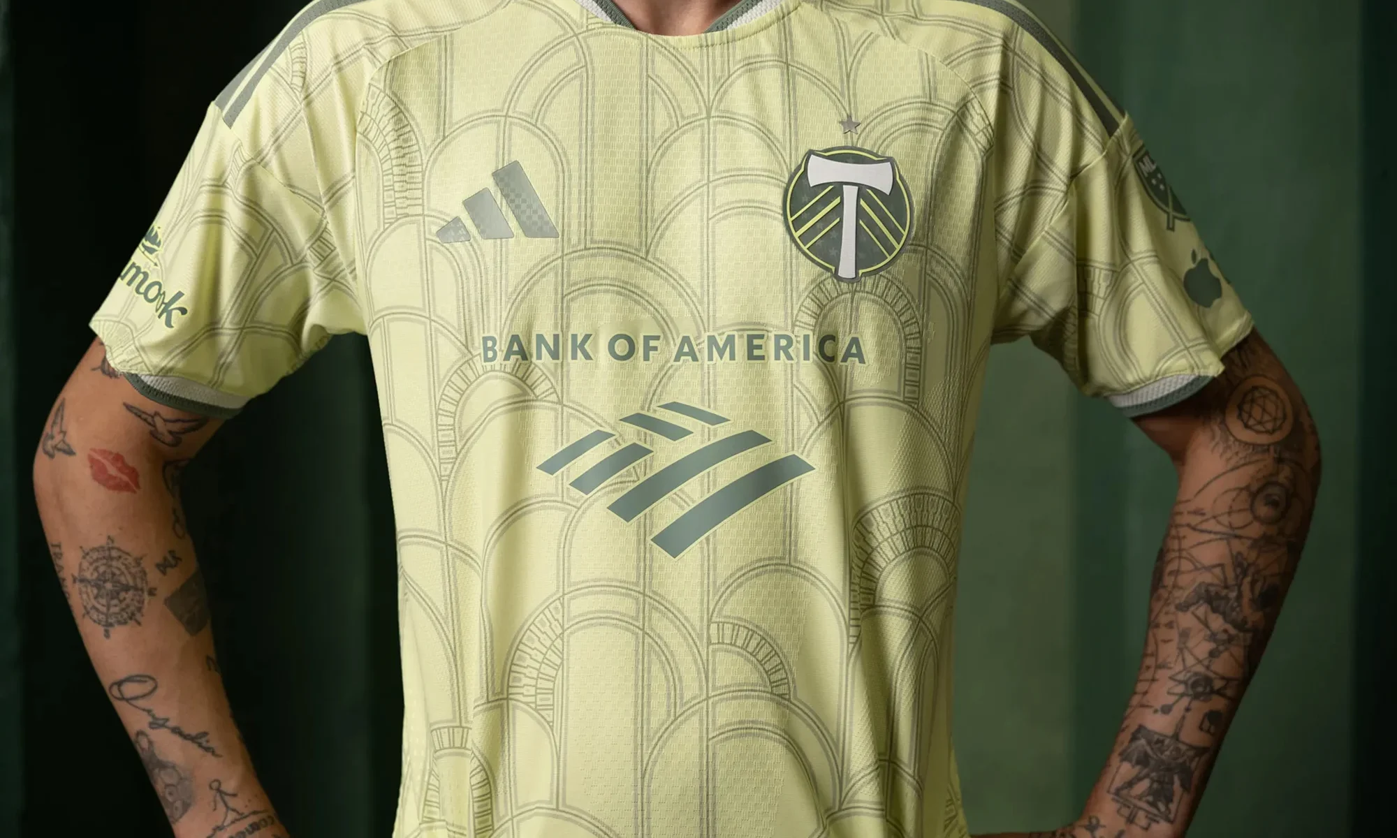 El Portland Timbers celebra el siglo de su estadio con la camiseta visitante 2026-2027