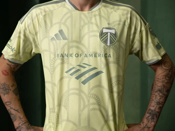 El Portland Timbers celebra el siglo de su estadio con la camiseta visitante 2026-2027