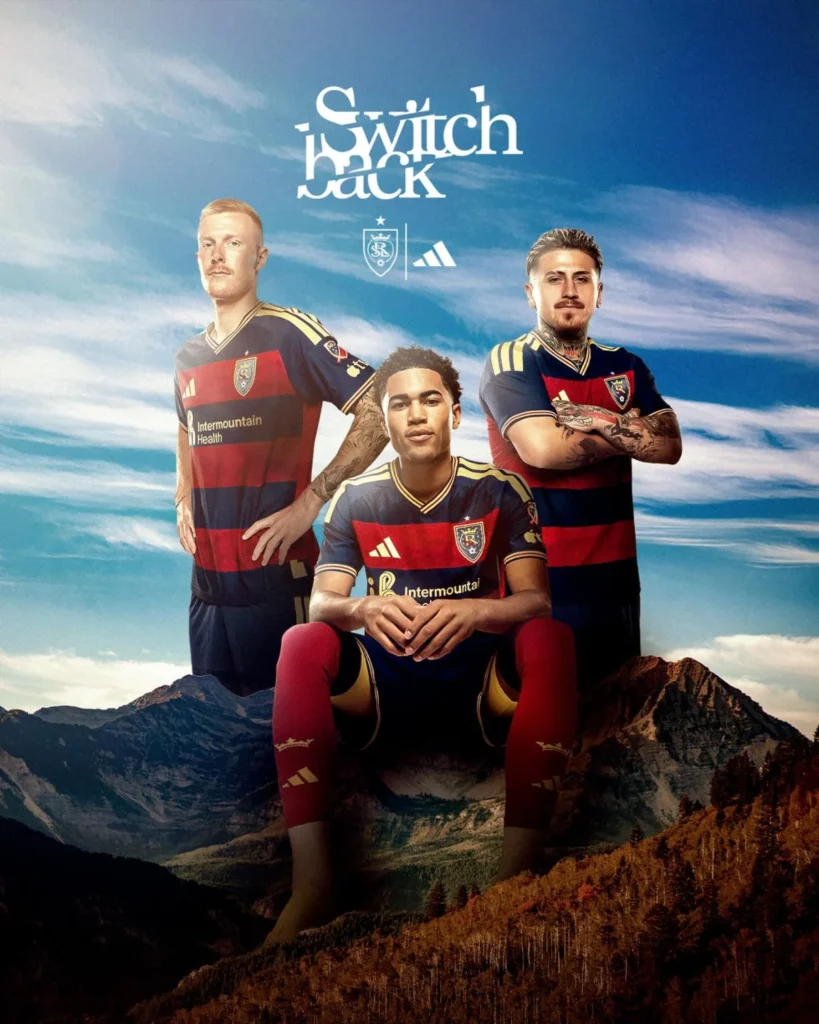 El Real Salt Lake presenta su camiseta local 2026-2027 inspirada en los caminos de montaña