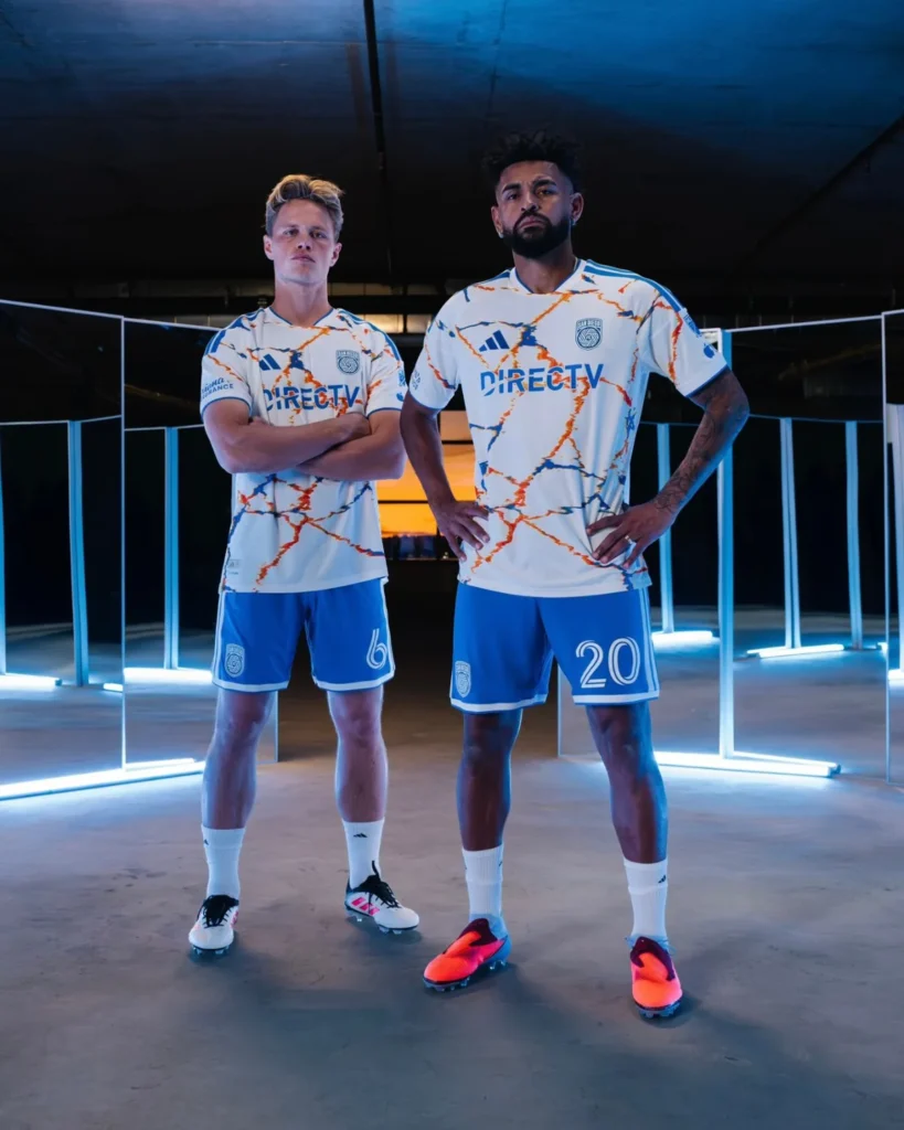 La camiseta visitante del San Diego FC 2026-2027 borra la frontera entre San Diego y Tijuana