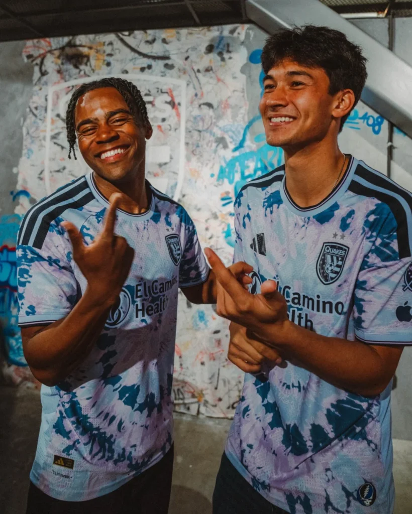 El San Jose Earthquakes se viste de psicodelia en su camiseta visitante 2026-2027