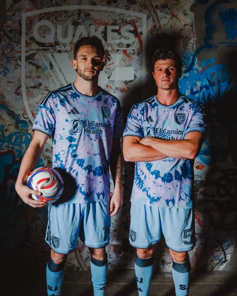 El San Jose Earthquakes se viste de psicodelia en su camiseta visitante 2026-2027
