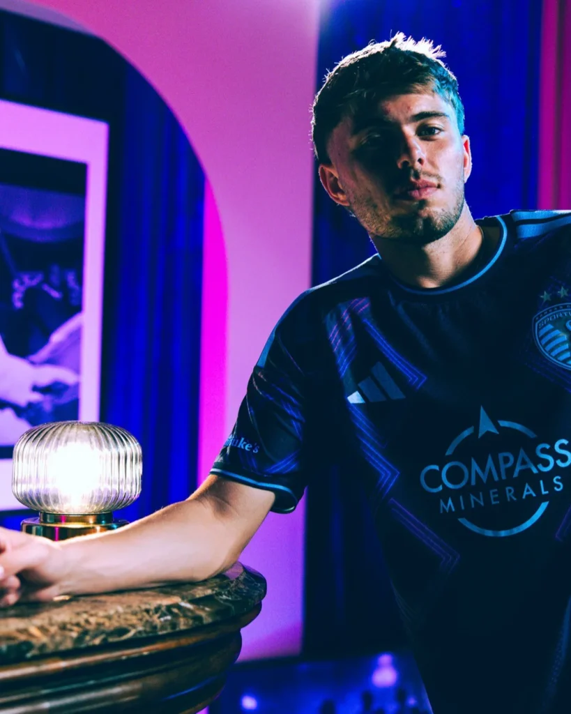 El Sporting Kansas City presenta su camiseta visitante 2026-2027 inspirada en el jazz