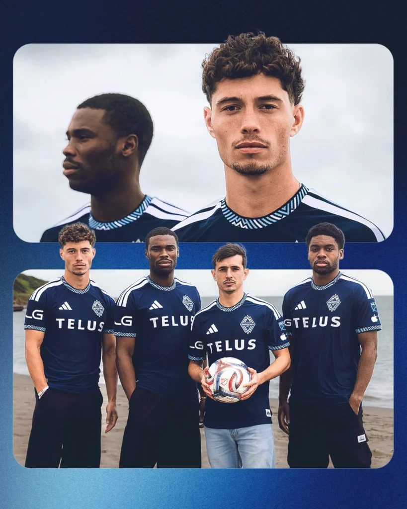 El Vancouver Whitecaps viste el océano y las montañas en su camiseta visitante 2026-2027