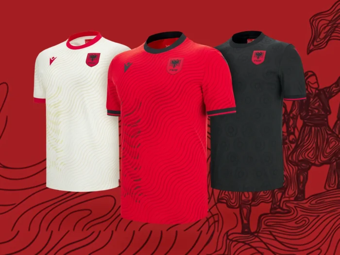 El águila bicéfala vuelve a volar: Macron presenta las camisetas de Albania 2026-2027