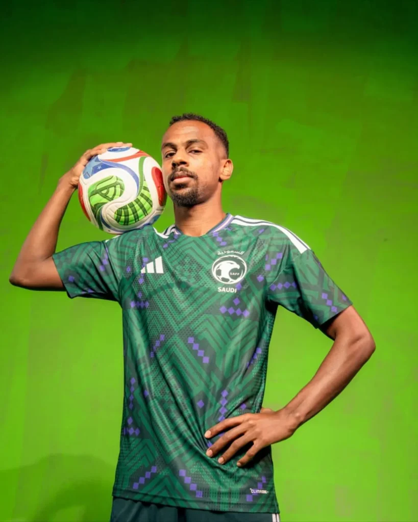 Arabia Saudí viste mosaicos y lavanda en sus camisetas para el Mundial 2026