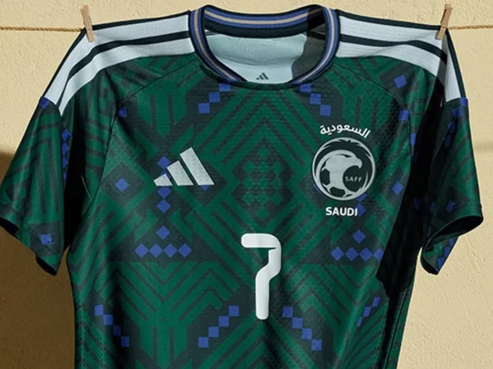 Arabia Saudí viste mosaicos y lavanda en sus camisetas para el Mundial 2026