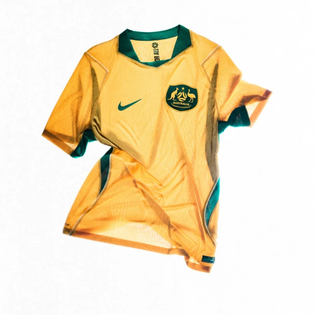 Australia mira a 2006 y a la Gran Barrera de Coral en sus camisetas para el Mundial 2026