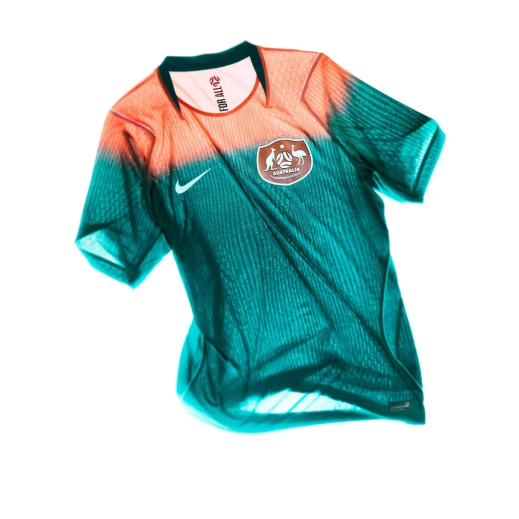Australia mira a 2006 y a la Gran Barrera de Coral en sus camisetas para el Mundial 2026