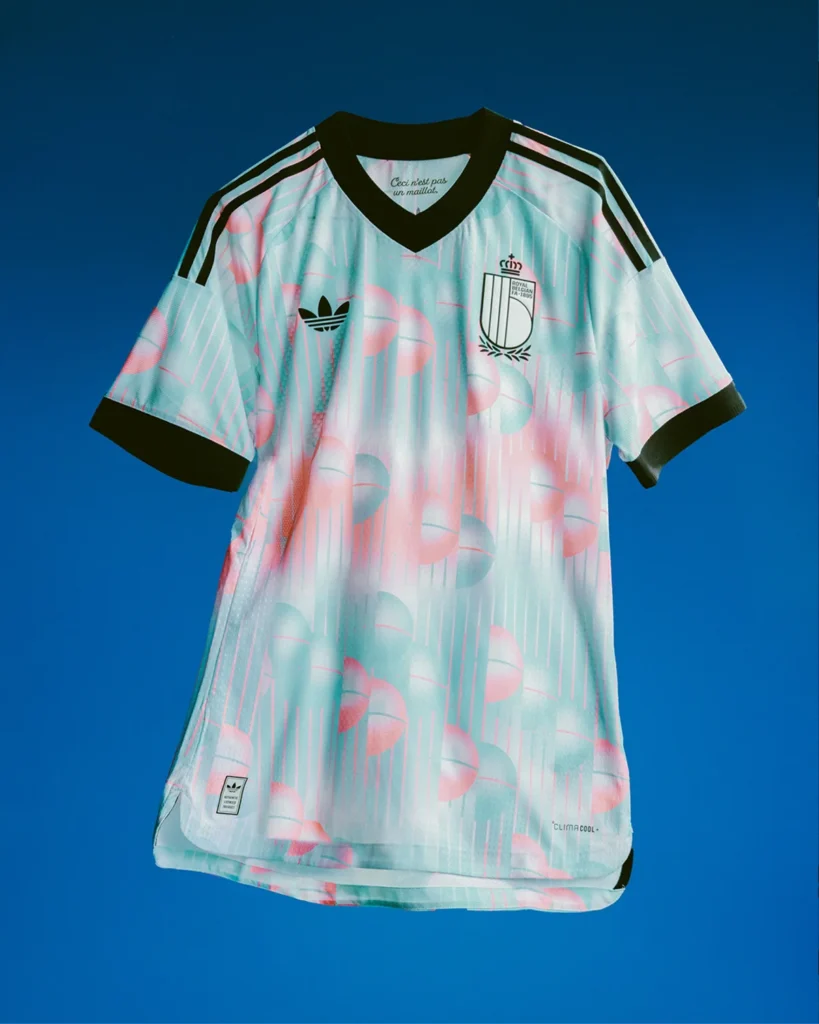 Bélgica rinde homenaje a Magritte en su segunda camiseta del Mundial 2026