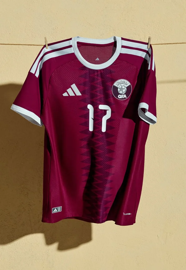 Catar traduce las dunas del desierto en sus camisetas para el Mundial 2026
