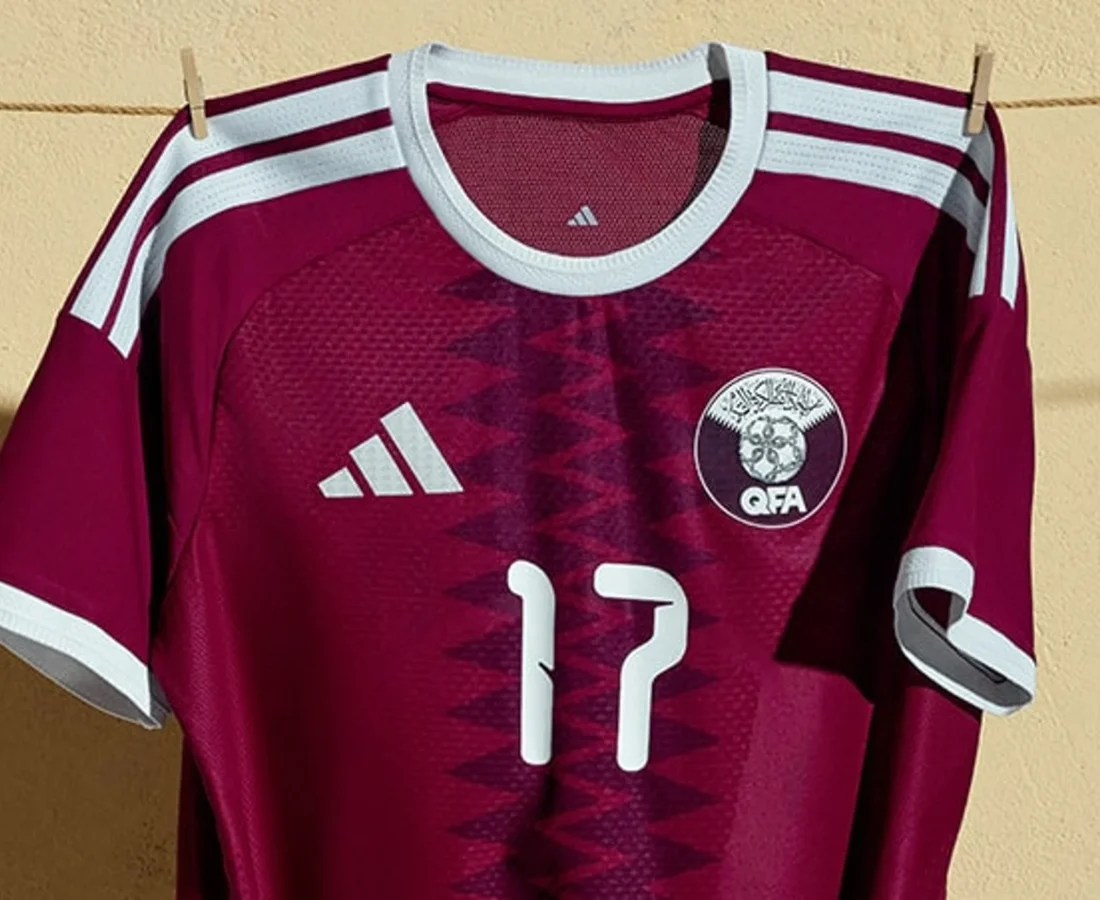 Catar traduce las dunas del desierto en sus camisetas para el Mundial 2026