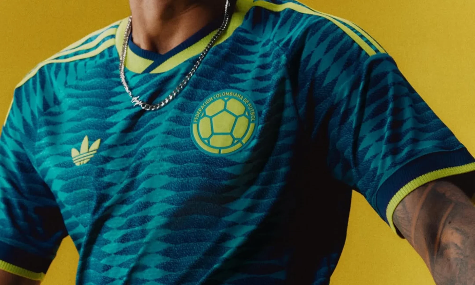 Colombia mezcla el Caribe y el Pacífico en su segunda camiseta del Mundial 2026