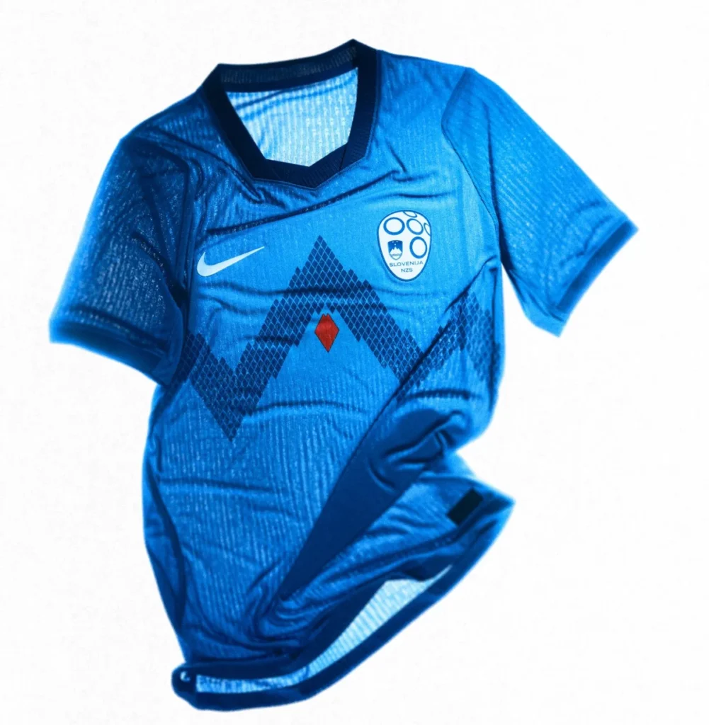 Eslovenia viste el Triglav en sus camisetas 2026-2027