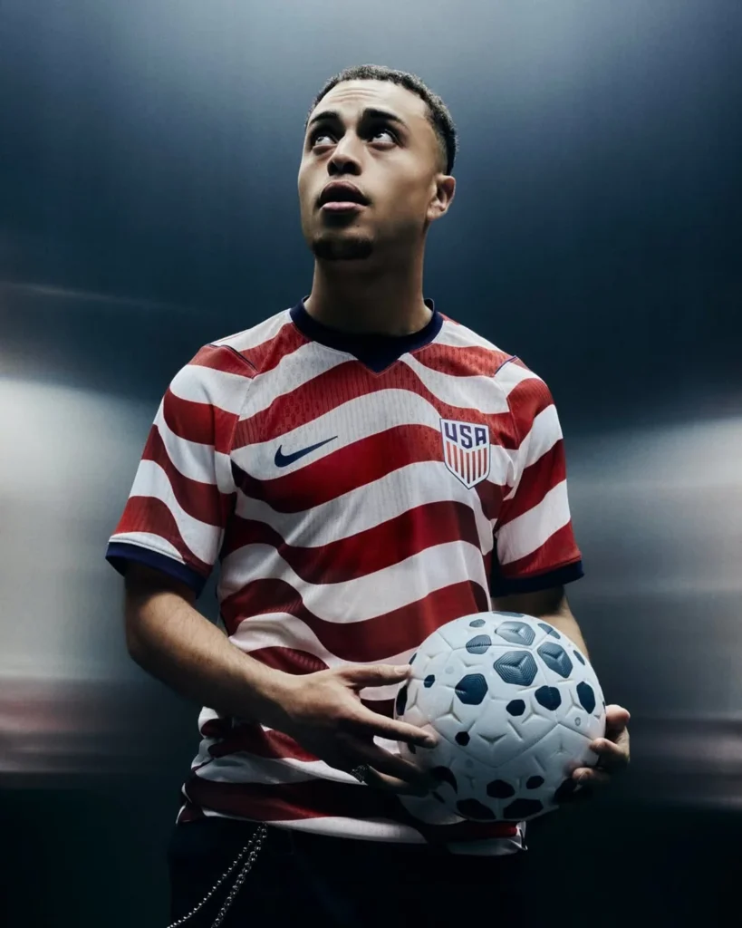 Estados Unidos lleva la bandera al pecho: así son sus camisetas para el Mundial 2026