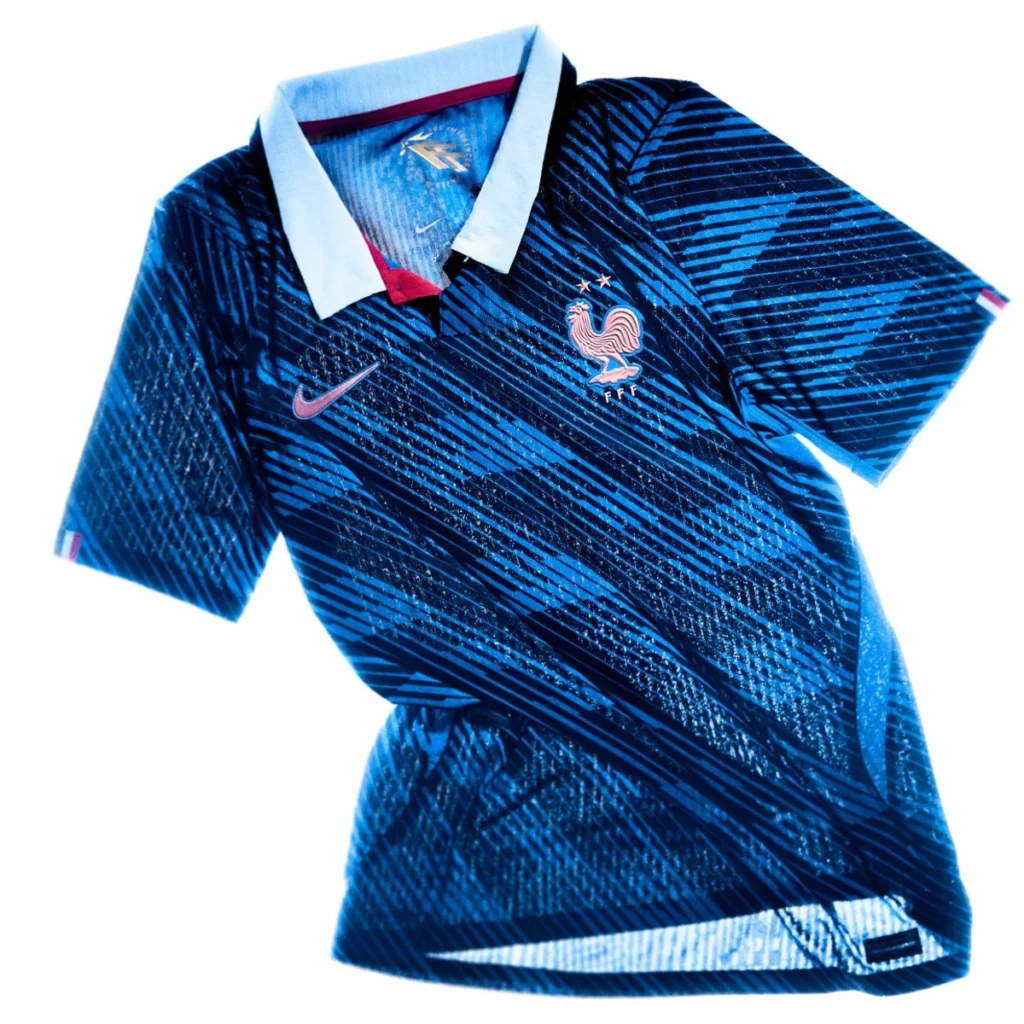 La camiseta local de Francia para el Mundial 2026 se inspira en una nueva generación