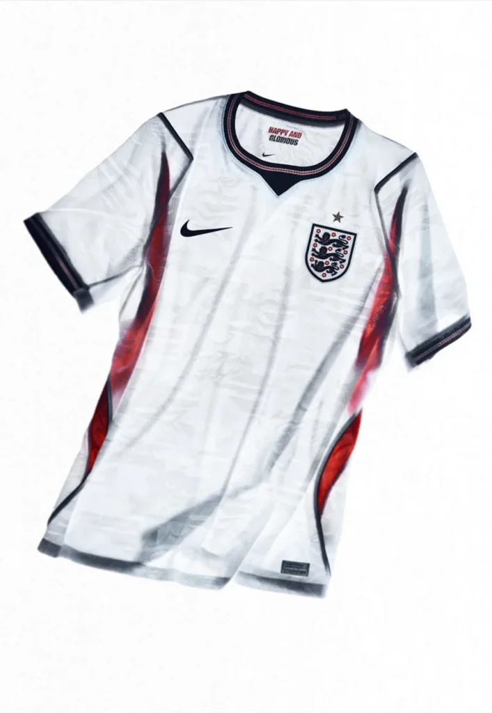 La camiseta local de Inglaterra para el Mundial 2026 celebra su herencia